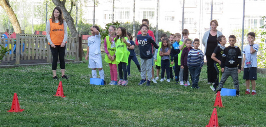 NARÓN.- Una veintena de niños de Narón participan estos días  en el programa ConciliaEscola