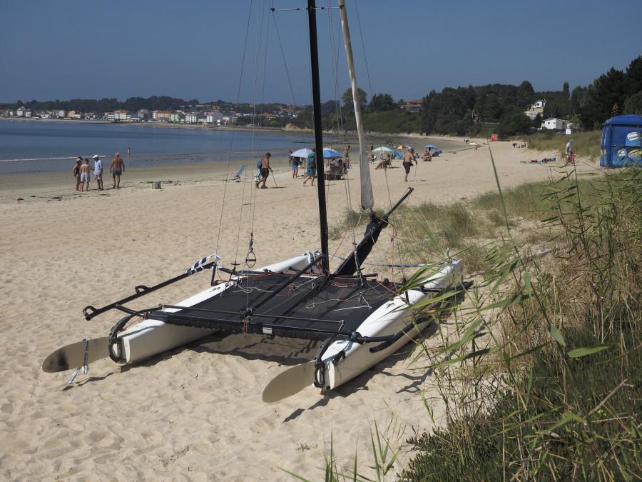 Tres miembros de una misma familia reciben una descarga eléctrica en la playa de Seselle