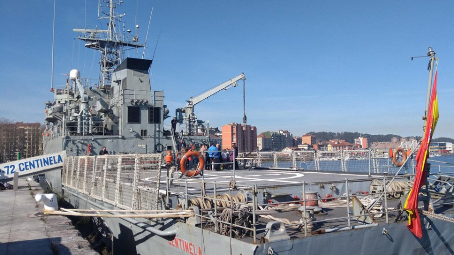El “Centinela” inicia labores de seguridad marítima en el Cantábrico con la marina francesa