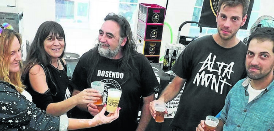 Más de 3.000 litros de cerveza vendidos en la II Feira da Cervexa de As Pontes