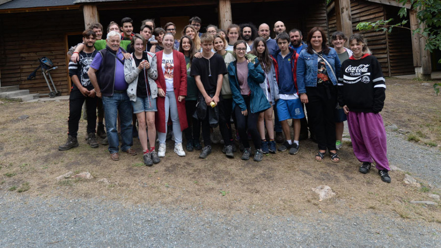 Una veintena de jóvenes participa en el campo de voluntariado de Vilarbó