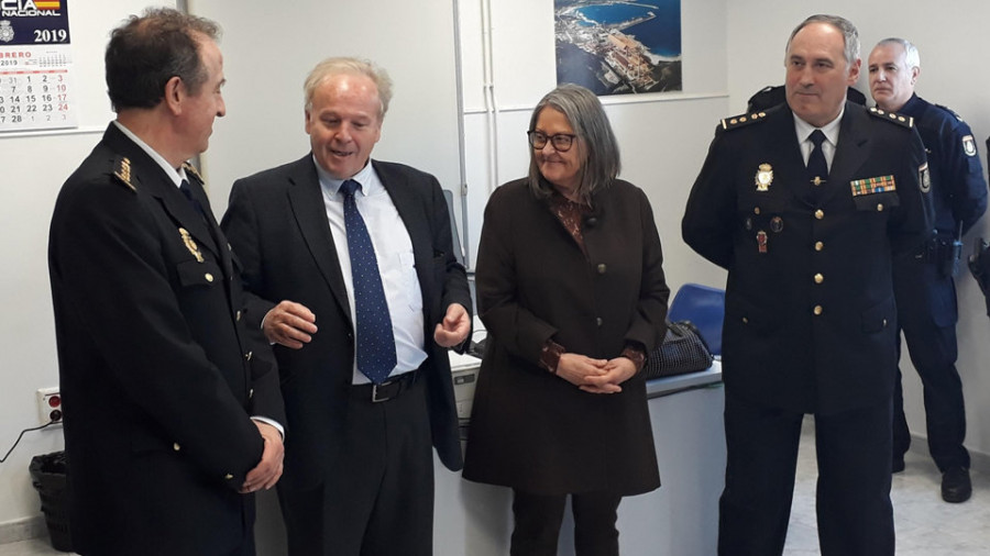 El puesto fronterizo marítimo del puerto de Ferrol ya cuenta con una nueva sede policial
