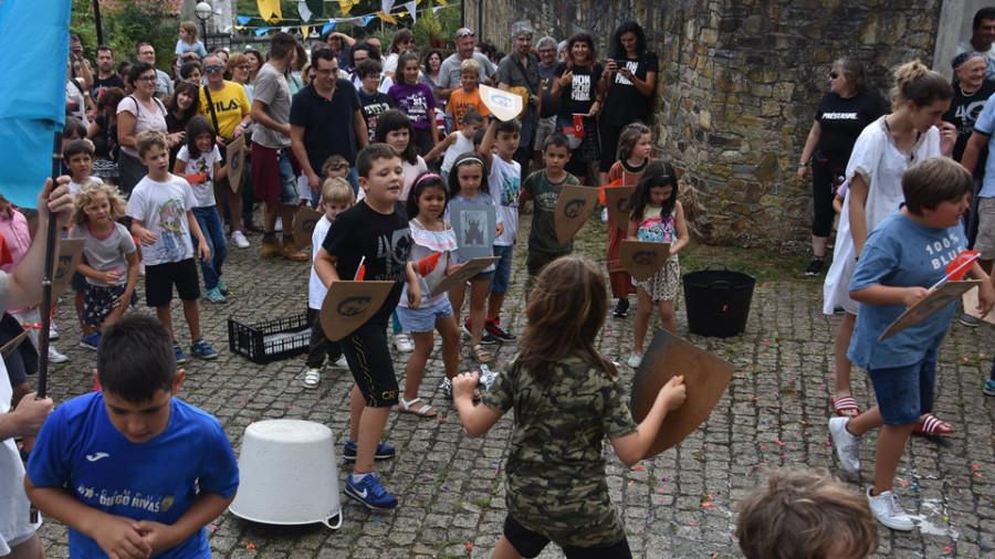 La recreación de la revuelta de los irmandiños llenó de actividad el festival modestino