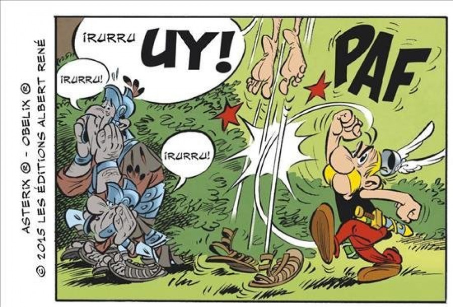 Astérix y Obelix vuelven a vivir aventuras en la Galia y Roma
