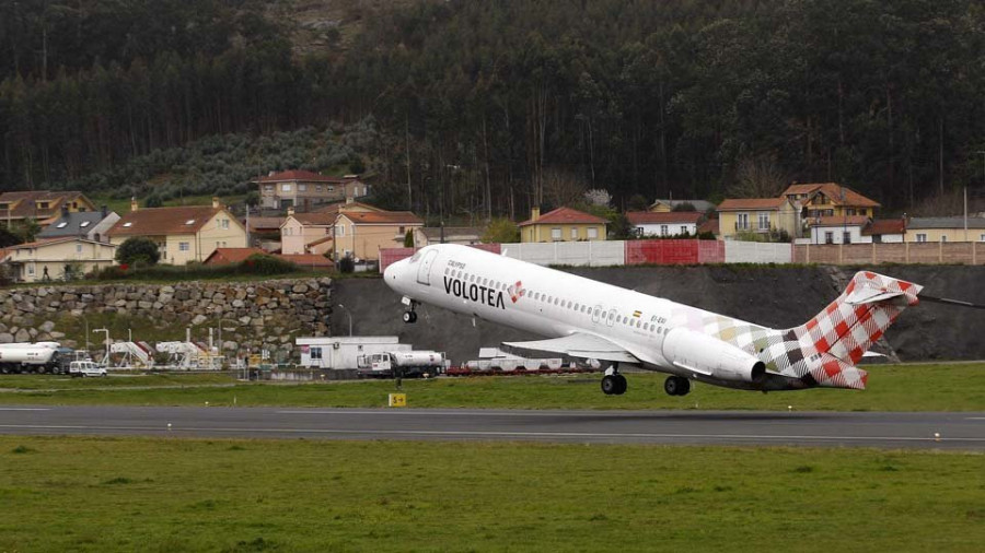 Volotea se estrena con una ocupación del 88% en el puente aéreo a Bilbao