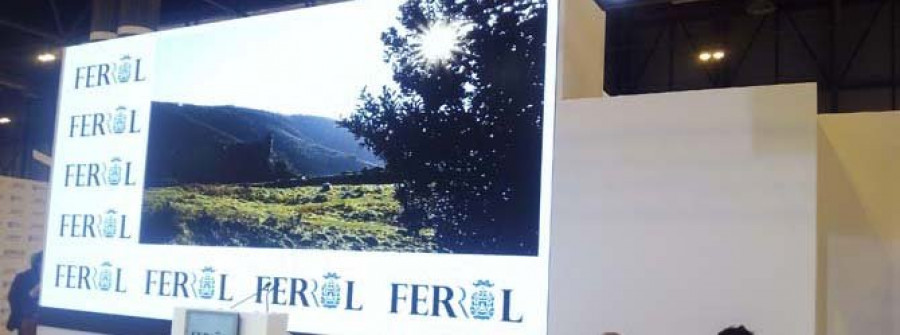 Ferrol vende su entorno natural en Fitur para captar turistas activos