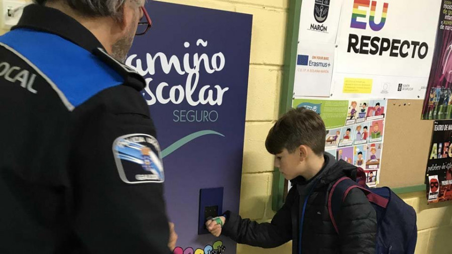 Alumnos de Narón recorrieron 26.505 kilómetros gracias a la iniciativa de “Camiños seguros”