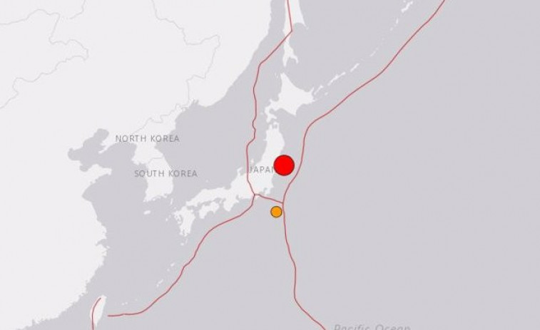 Registrado un terremoto de magnitud 7 cerca de Fukushima