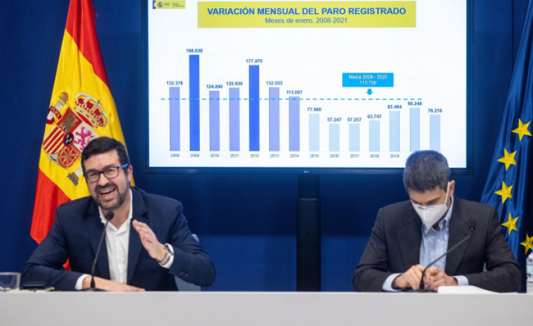 La contratación en hostelería cayó un 77% desde enero de 2020