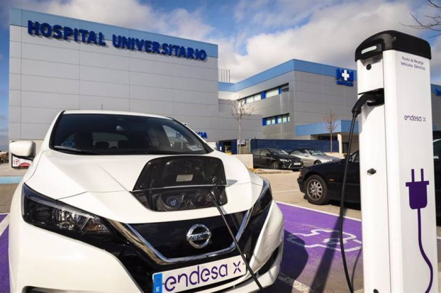Endesa instala 16 puntos de recarga para coches eléctricos en 4 centros de HM Hospitales en Madrid y Galicia