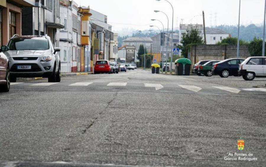 El Concello de As Pontes invertirá 350.000 euros en la renovación  de la calle Pardo Bazán