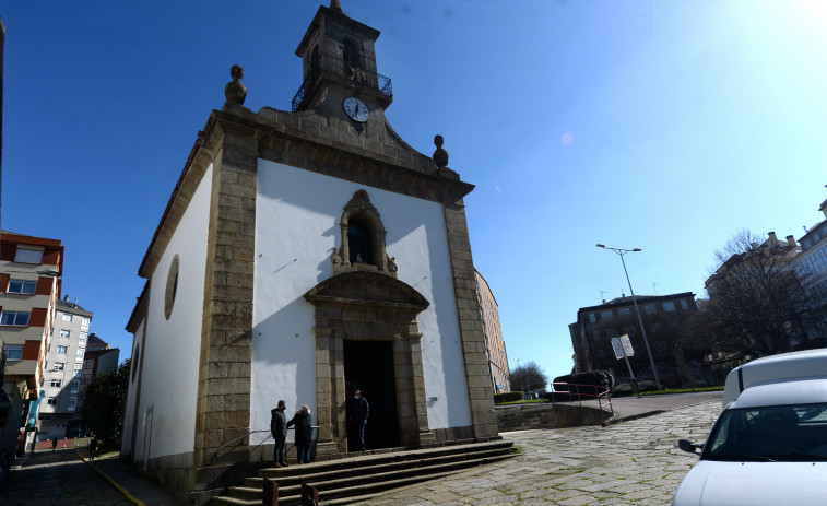 Comienza la reforma del santuario de las Angustias mientras avanzan los trabajos en la iglesia de Dolores