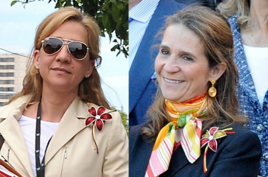 Las infantas Elena y Cristina se vacunan en Emiratos Árabes y reabren el debate sobre la monarquía