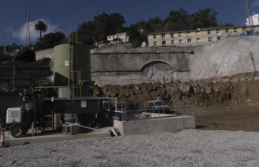 La excavación de la salida de A Graña del túnel al puerto exterior comenzará de forma inminente