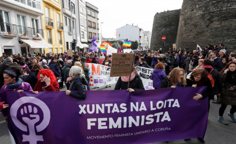 Galegas 8-M y los sindicatos convocan decenas de manifestaciones: 