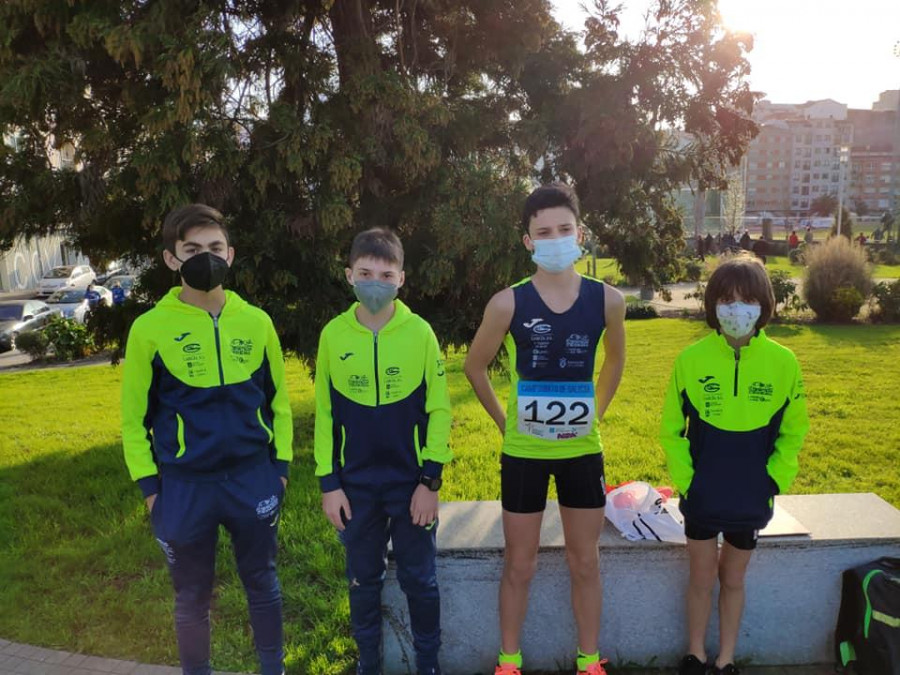 Siete medallas de Ría, Narón, Fene y Cedeira en el Gallego pontevedrés