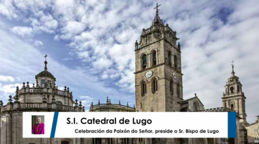 Las misas del obispo de Lugo se retransmitirán por Youtube en Semana Santa