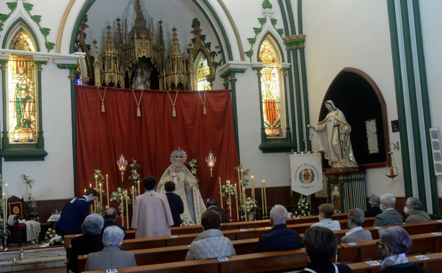 La carpa de Amboage abre hoy sus puertas con la Cofradía de Dolores