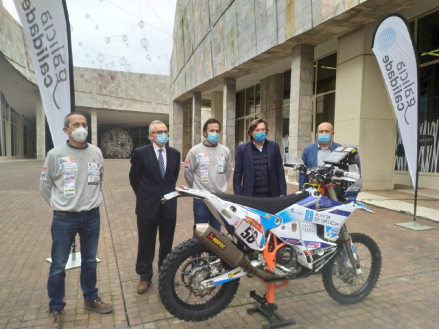 La Xunta y el piloto Eduardo Iglesias planifican su tercera participación en el Dakar