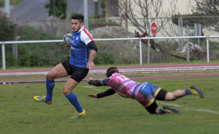 El Rugby Ferrol puede sellar su permanencia hoy en Elviña