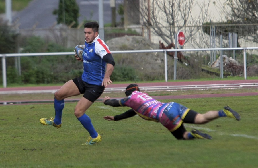 El Rugby Ferrol puede sellar su permanencia hoy en Elviña