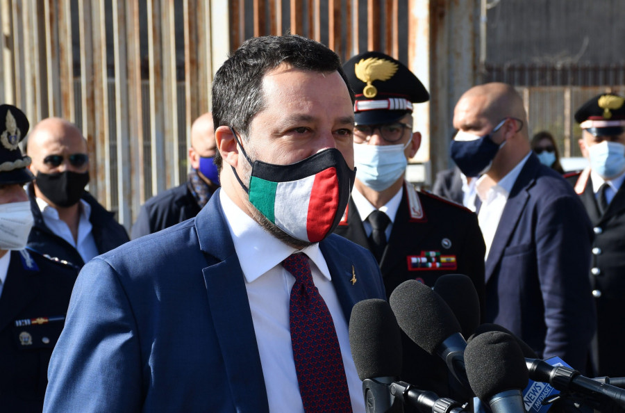 La Fiscalía pide no enjuiciar a Salvini por bloquear un barco con inmigrantes
