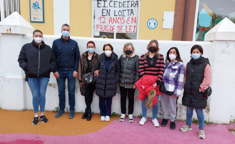 El gobierno de Cedeira apoya las reivindicaciones  de las trabajadoras de la Galiña Azul en huelga