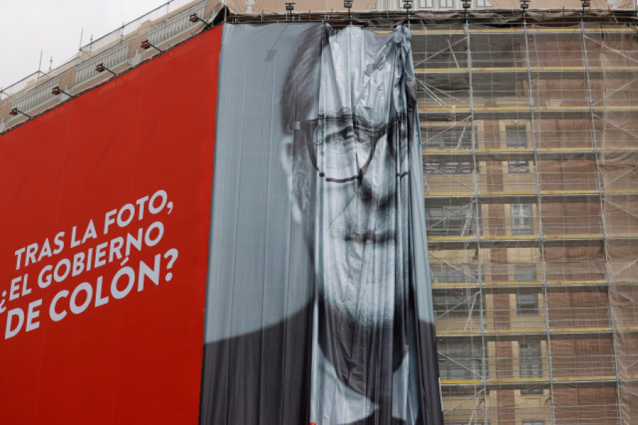 Gabilondo sale de la plaza de Callao