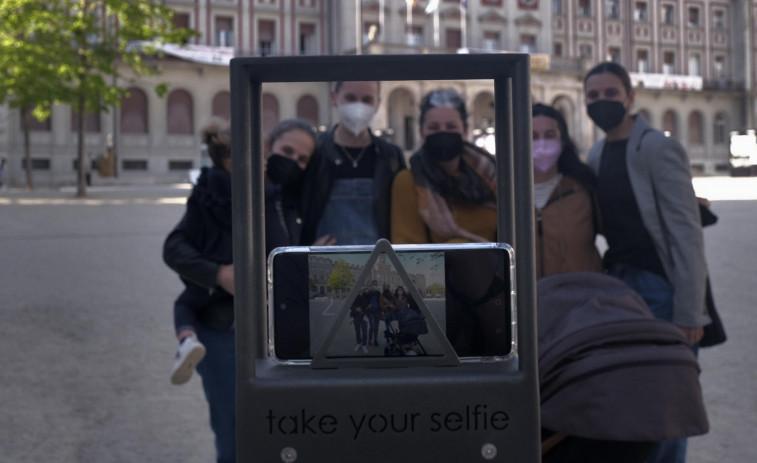 Ferrol incorpora puntos para hacerse fotos en seis lugares estratégicos de la ciudad