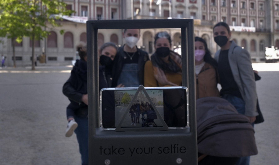 Ferrol incorpora puntos para hacerse fotos en seis lugares estratégicos de la ciudad