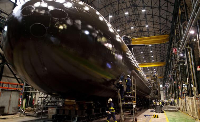 Navantia se prepara para poner a flote el primer submarino de la clase S-80, tras 17 años de proyecto