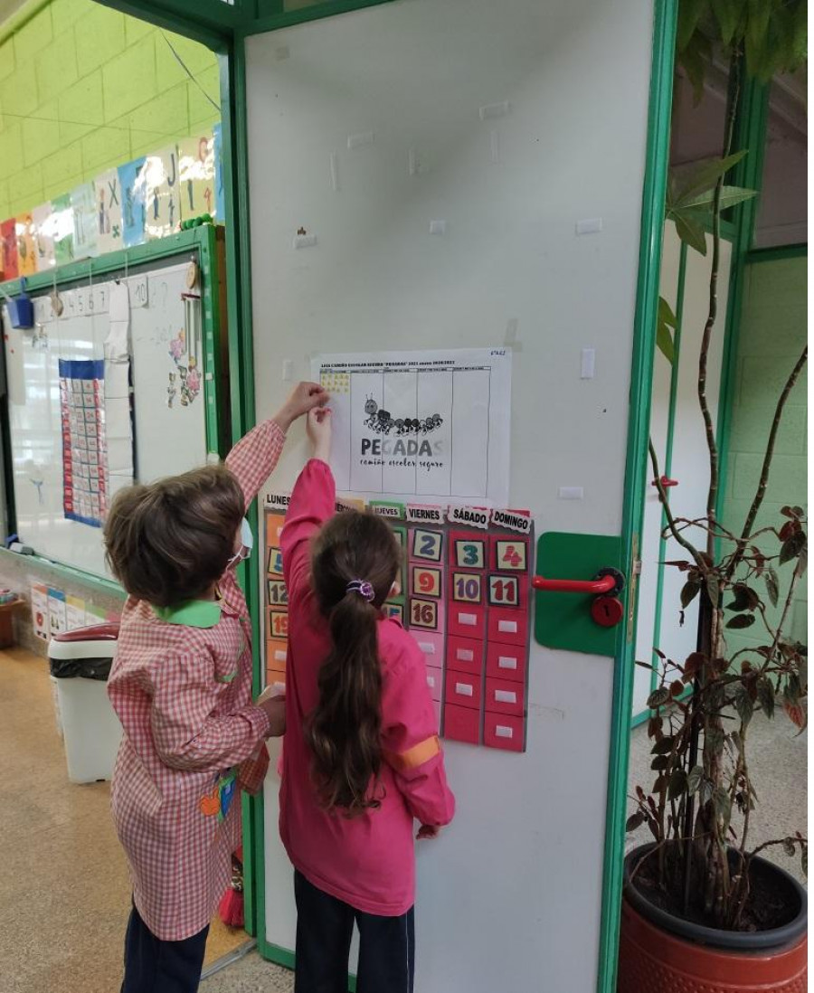 Siete colegios de Narón participan en la Liga Camiños Escolares Seguros