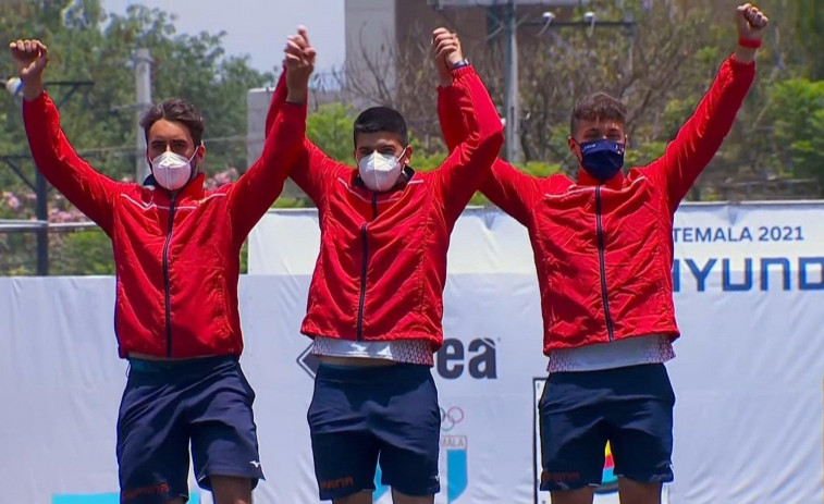 Título por equipos en Guatemala para Alvariño y Castro