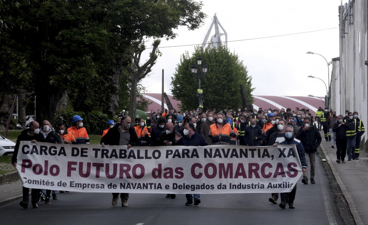 El comité de Navantia apremia a Defensa para que ejecute en Ferrol la reforma del “Galicia”