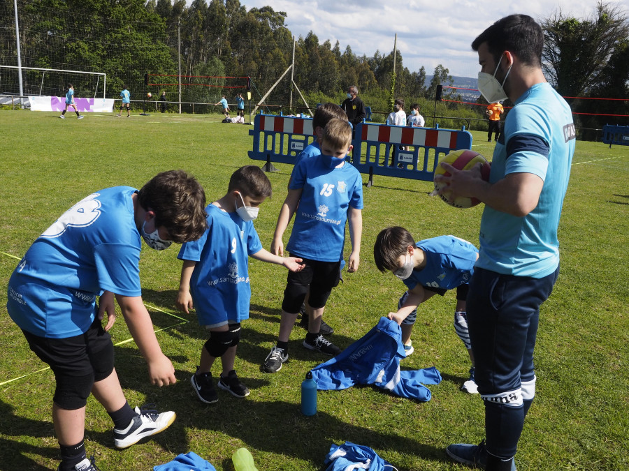 La cantera local regresó más de una año después a la competición en una exitosa cita disputada en el campo naronés de San Mateo