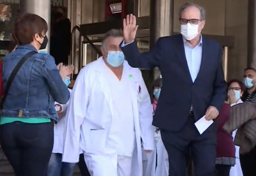 Ángel Gabilondo recibe el alta tras pasar la noche en el hospital