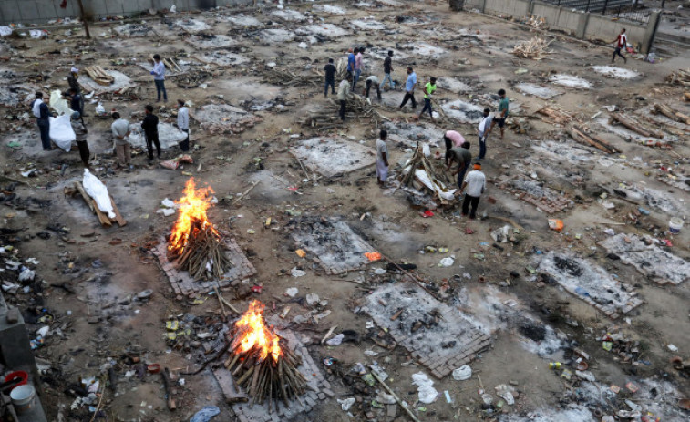 La India no logra doblegar la curva y se mantiene como el epicentro de la pandemia