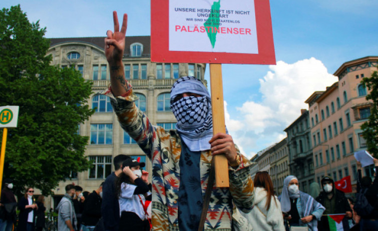 Al menos 93 policías heridos durante una manifestación propalestina en Berlín