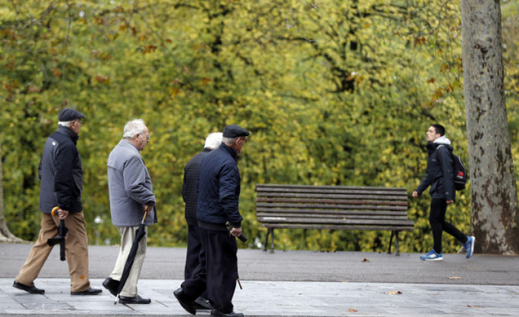 La pensión media se sitúa en 878,9 euros en Galicia en mayo, la segunda más baja del país