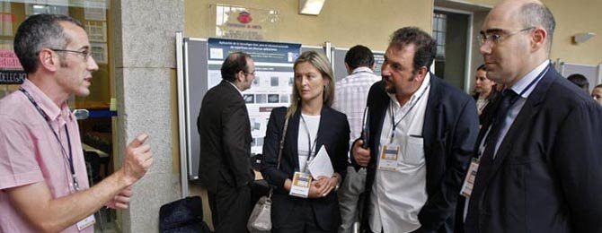 Más de 80 investigadores  gallegos mostraron sus aplicaciones tecnológicas en el campus de Ferrol