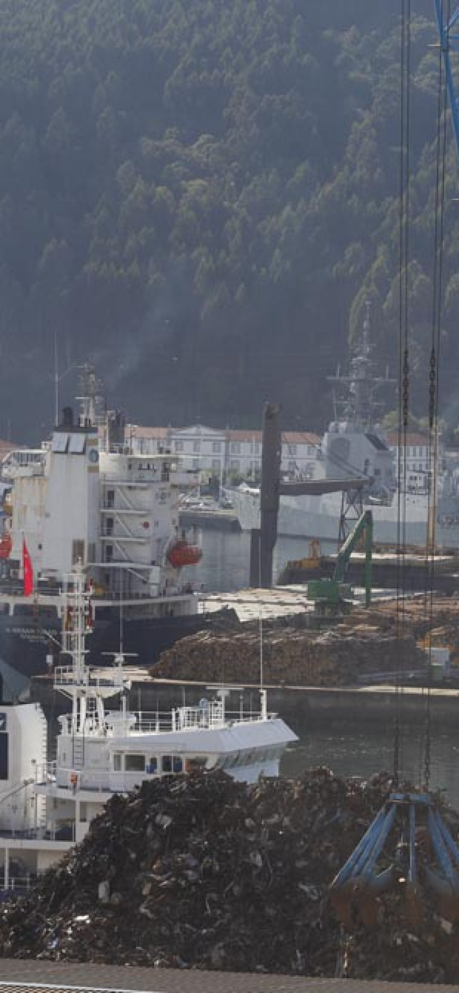 Solo los puertos de Huelva y Cartagena han crecido más que el de Ferrol en el último lustro