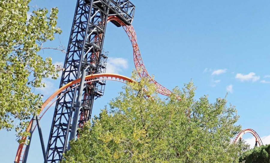 Teletrabajar en una montaña rusa