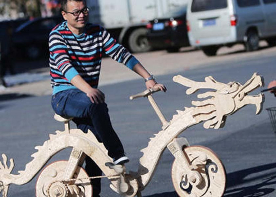 Una bicicleta para quedarse helado