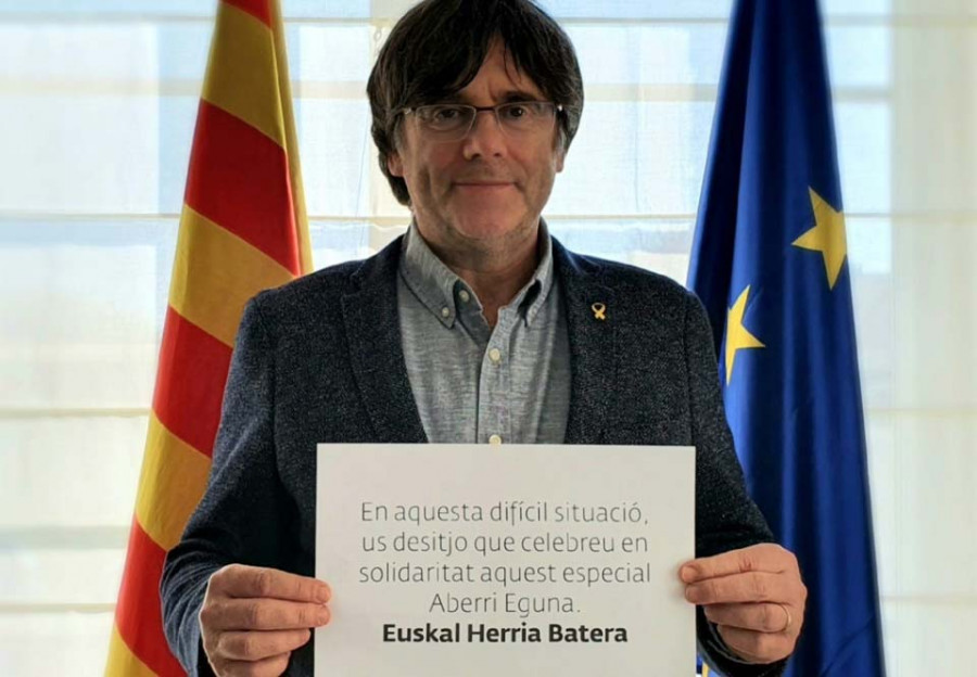 Puigdemont quiere seguir presente