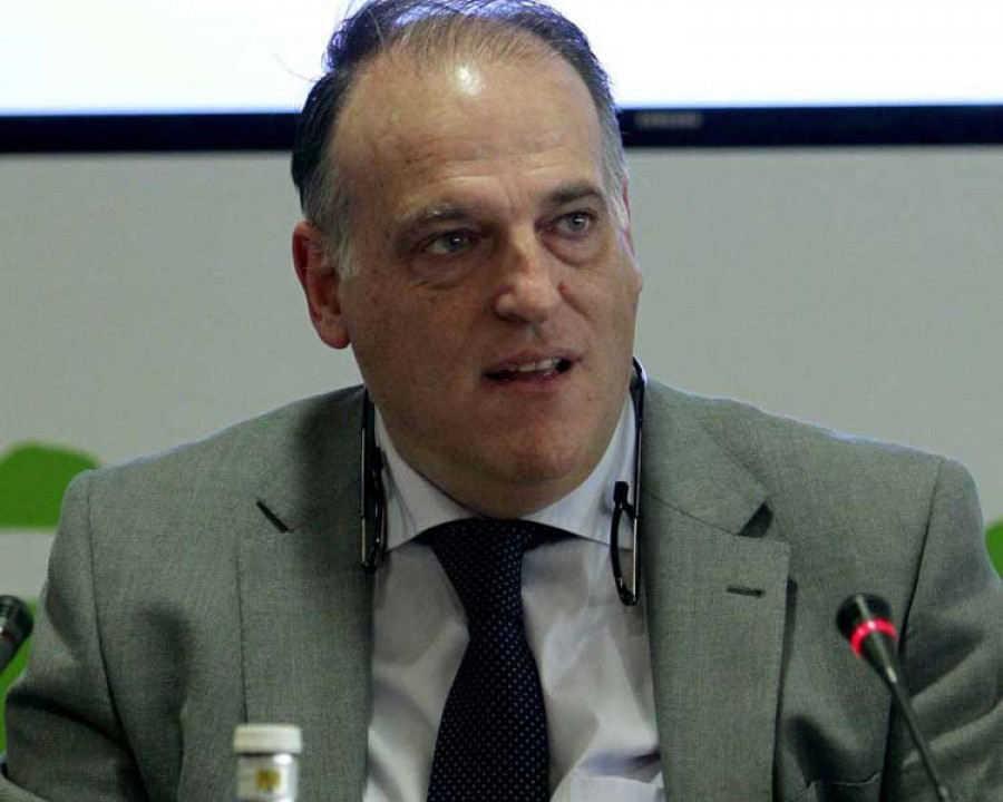 Tebas se reafirma en su madridismo