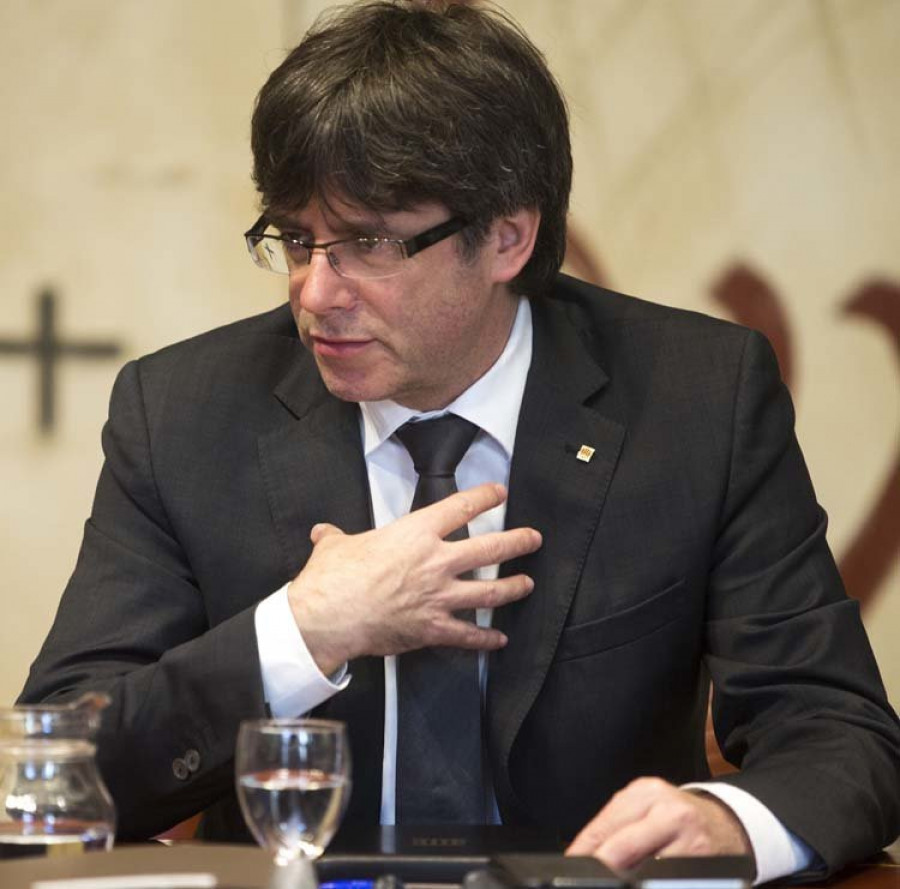 La foto que busca Carles Puigdemont