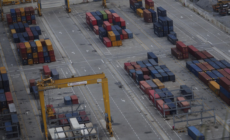 El puerto de Ferrol lideró en abril el tráfico de contenedores en Galicia