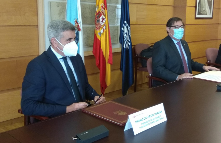 Seijo defiende la situación del puerto de Ferrol en oposición a la “tensión” de A Coruña