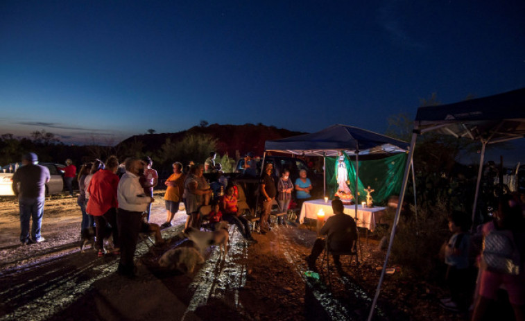 Al menos siete mineros atrapados por el colapso de un mina en el norte de México