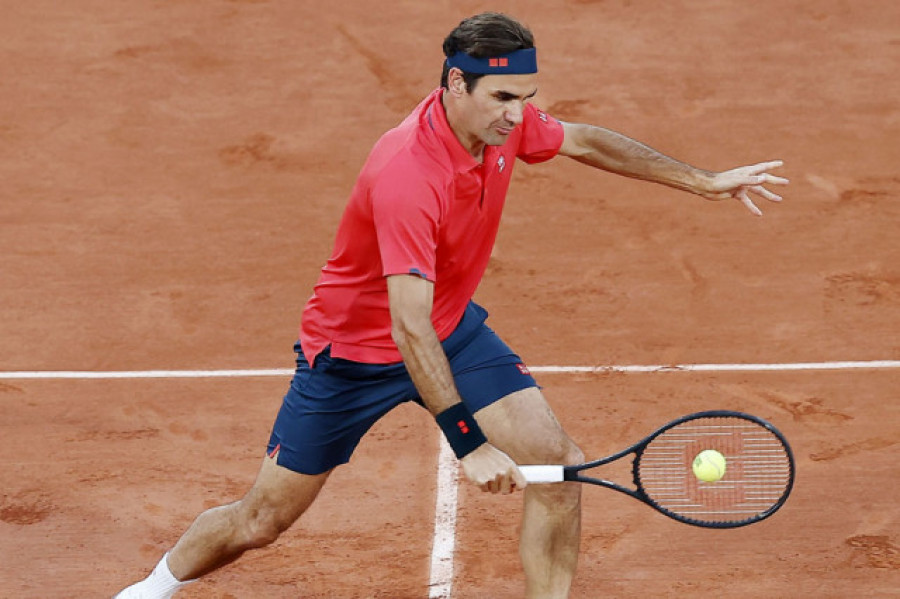 Federer para ahora para poder seguir